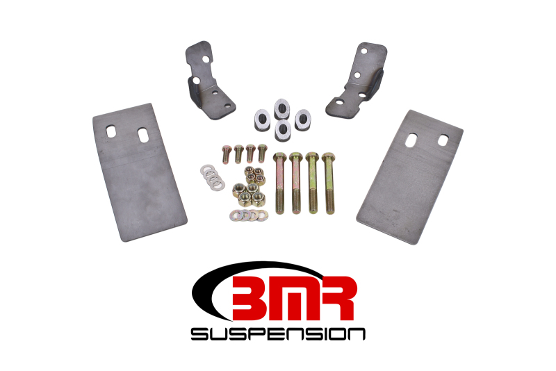 Ford Mustang Torque Box Reinforcement Plates - Upper Only - BMR Suspension - Plate Style - Natural - `79-`04